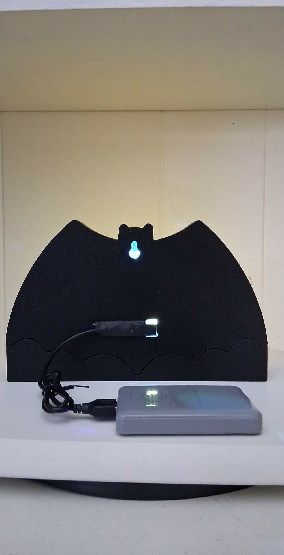 Batman Bat Wing LED light box – custom 3D printed – Lit Layer Creations